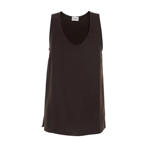 Tops > Sleeveless Tops - - P.a.r.o.s.h. - Modalova
