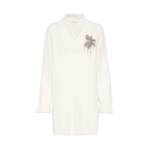 Knitwear > Cashmere Knitwear - - Brunello Cucinelli - Modalova