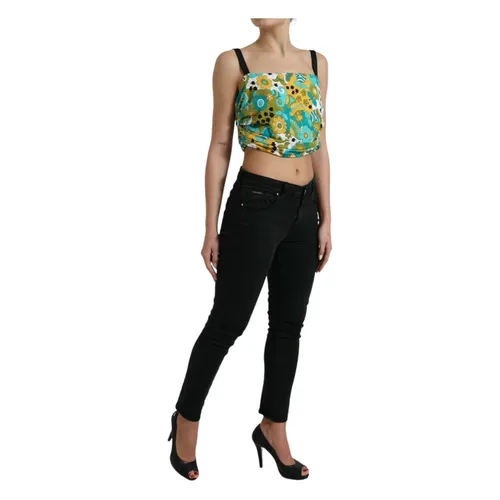 Tops > Sleeveless Tops - - Dolce & Gabbana - Modalova