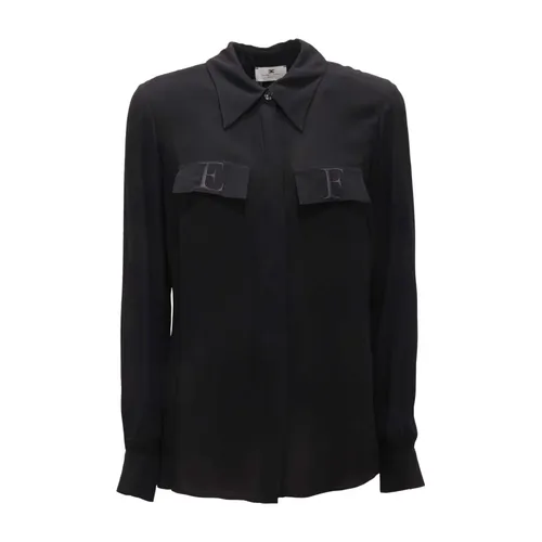 Blouses & Shirts > Shirts - - Elisabetta Franchi - Modalova