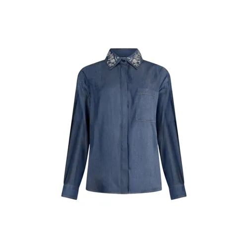 Blouses & Shirts > Denim Shirts - - Liu Jo - Modalova