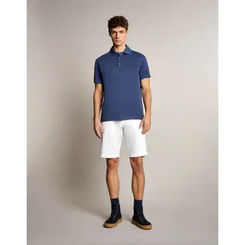 Fay - Tops > Polo Shirts - Blue - Fay - Modalova