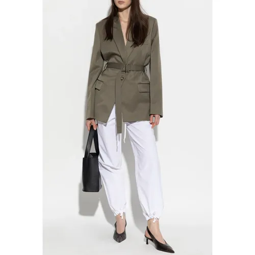 Trousers > Wide Trousers - - Victoria Beckham - Modalova
