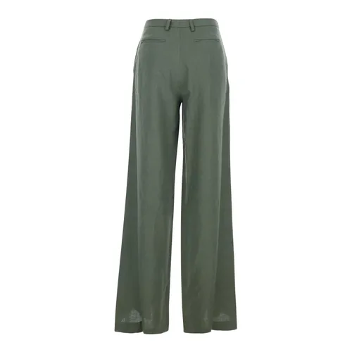 Trousers > Wide Trousers - - Plain - Modalova