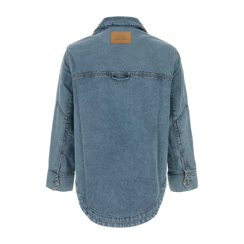 Jackets > Denim Jackets - - Ami Paris - Modalova