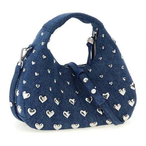 Ganni - Bags > Handbags - Blue - Ganni - Modalova