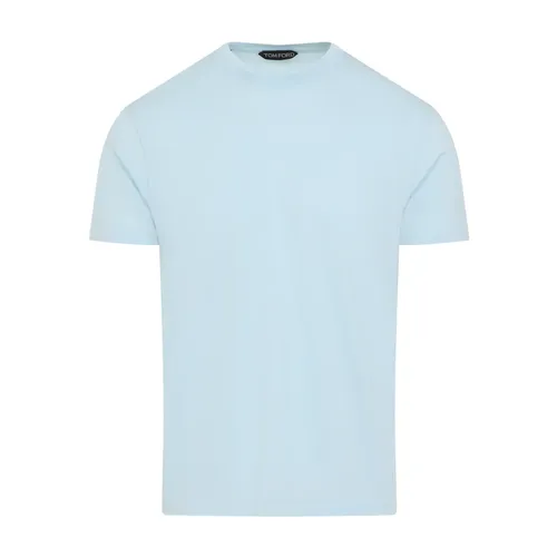 Tom Ford - Tops > T-Shirts - Blue - Tom Ford - Modalova