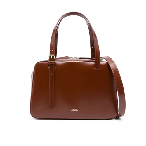 A.p.c. - Bags > Handbags - Brown - A.p.c. - Modalova