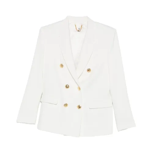 Jackets > Blazers - - Elisabetta Franchi - Modalova