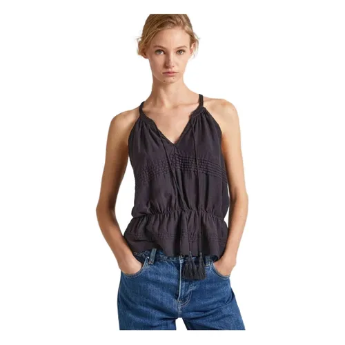 Tops > Sleeveless Tops - - Pepe Jeans - Modalova