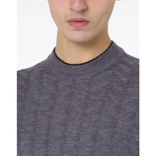 Knitwear > Round-neck Knitwear - - Paolo Pecora - Modalova