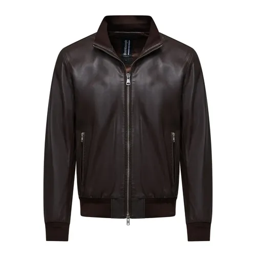 Jackets > Leather Jackets - - BomBoogie - Modalova