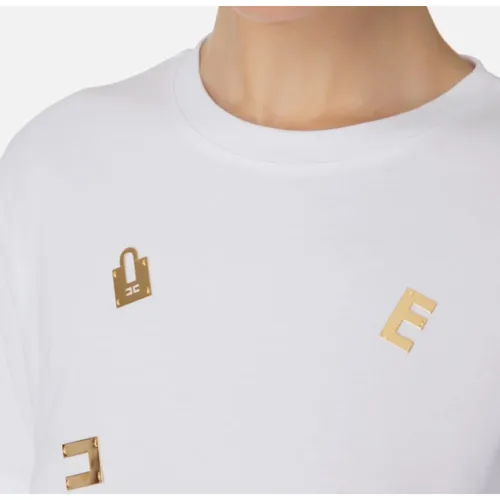 Tops > T-Shirts - - Elisabetta Franchi - Modalova