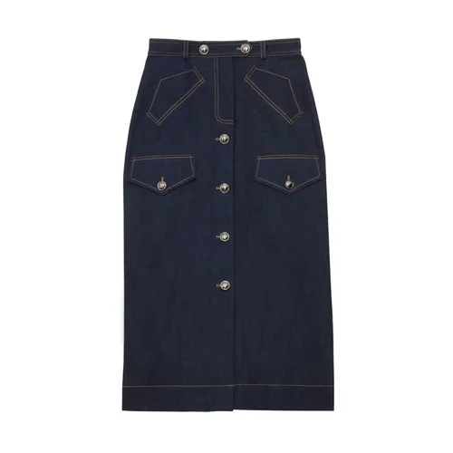 Skirts > Denim Skirts - - Ines de la Fressange Paris - Modalova