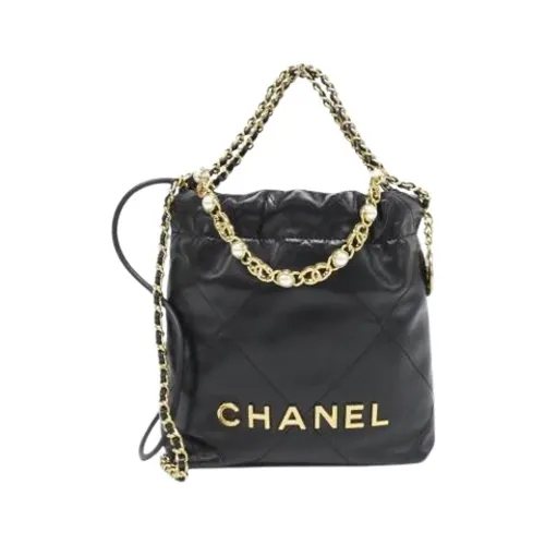 Pre-owned > Pre-owned Bags > Pre-owned Bucket Bags - - Chanel Vintage - Modalova