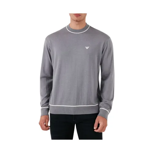 Knitwear > Round-neck Knitwear - - Emporio Armani - Modalova
