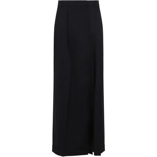 Trousers > Wide Trousers - - Moschino - Modalova