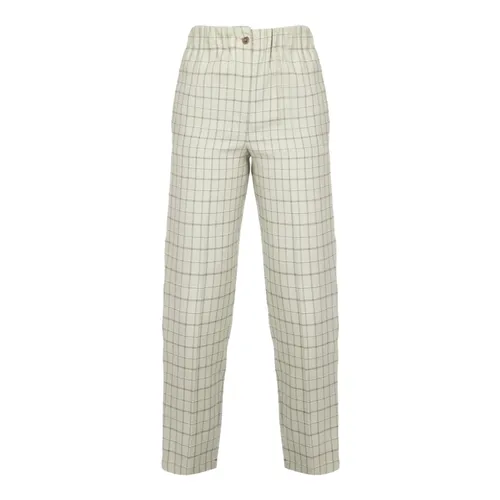 Trousers > Straight Trousers - - Alysi - Modalova
