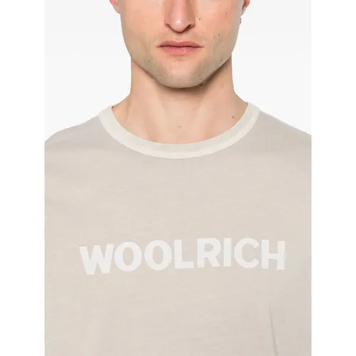 Tops > T-Shirts - - Woolrich - Modalova
