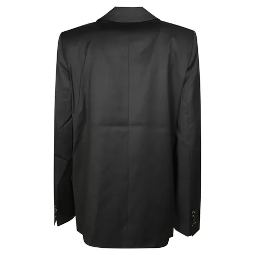 Ganni - Jackets > Blazers - Black - Ganni - Modalova