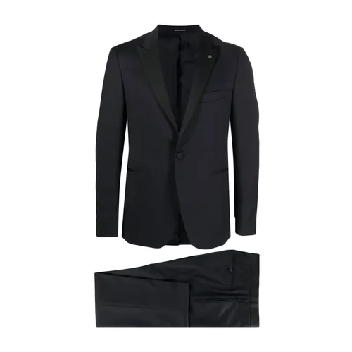 Suits > Suit Sets > Single Breasted Suits - - Tagliatore - Modalova