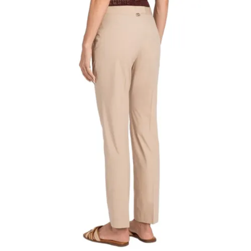 Trousers > Slim-fit Trousers - - Twinset - Modalova