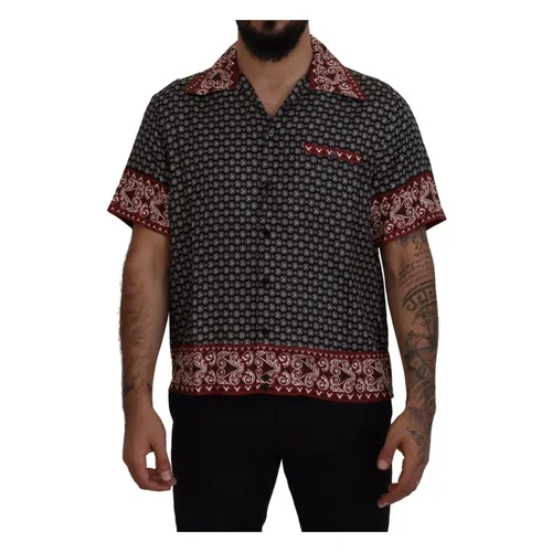 Shirts > Short Sleeve Shirts - - Dolce & Gabbana - Modalova