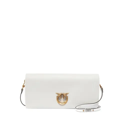 Pinko - Bags > Clutches - White - Pinko - Modalova
