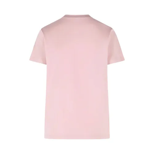 Moncler - Tops > T-Shirts - Pink - Moncler - Modalova