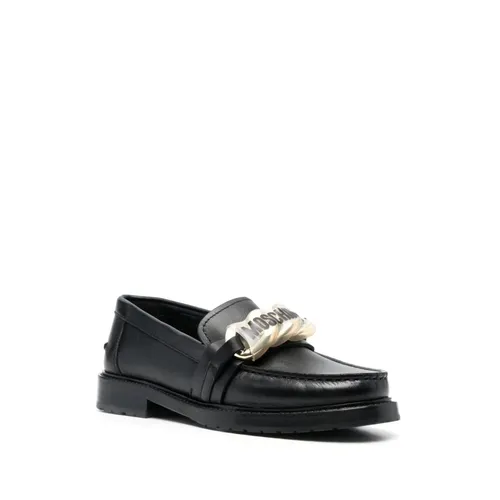 Shoes > Flats > Loafers - - Moschino - Modalova