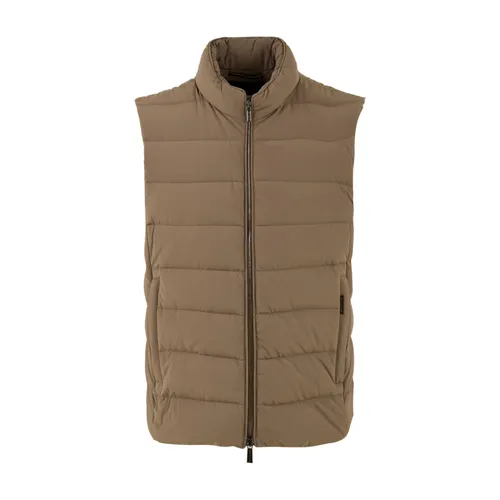 Moorer - Jackets > Vests - Beige - Moorer - Modalova