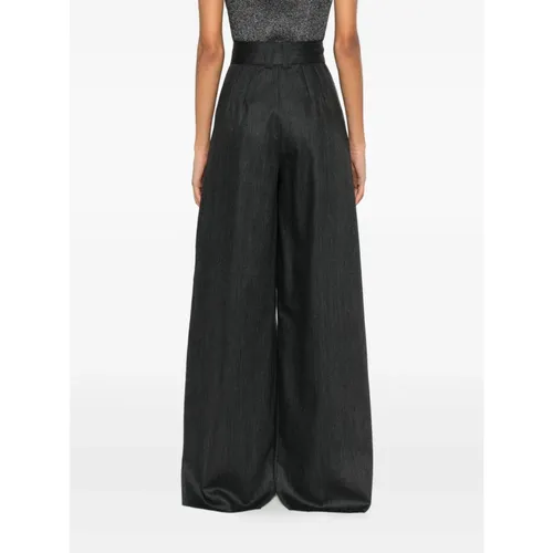 Trousers > Wide Trousers - - Marella - Modalova