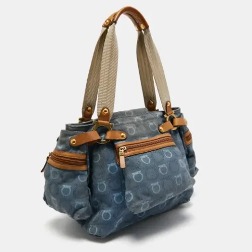 Pre-owned > Pre-owned Bags > Pre-owned Shoulder Bags - - Salvatore Ferragamo Pre-owned - Modalova