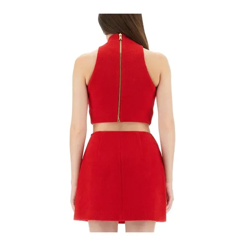Tops > Sleeveless Tops - - Balmain - Modalova