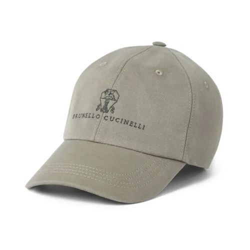 Accessories > Hats > Caps - - Brunello Cucinelli - Modalova