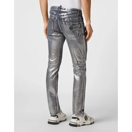 Jeans > Straight Jeans - - Philipp Plein - Modalova