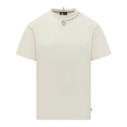 Moncler - Tops > T-Shirts - White - Moncler - Modalova
