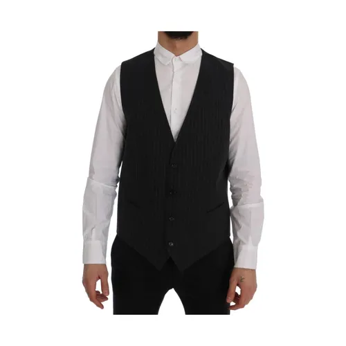 Suits > Suit Vests - - Dolce & Gabbana - Modalova