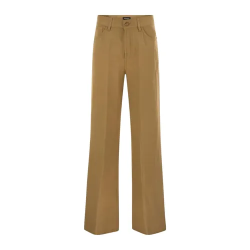 Trousers > Wide Trousers - - Dondup - Modalova