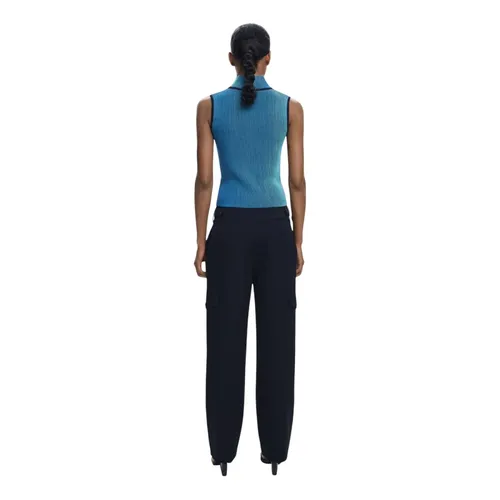 Trousers > Straight Trousers - - Desigual - Modalova