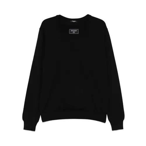 Knitwear > Round-neck Knitwear - - Balmain - Modalova