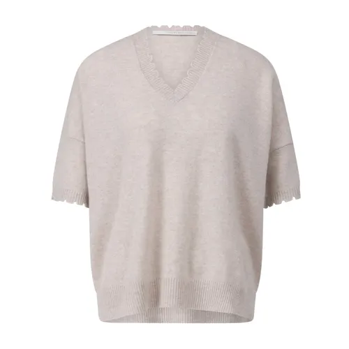 Knitwear > V-neck Knitwear - - Herzen's Angelegenheit - Modalova