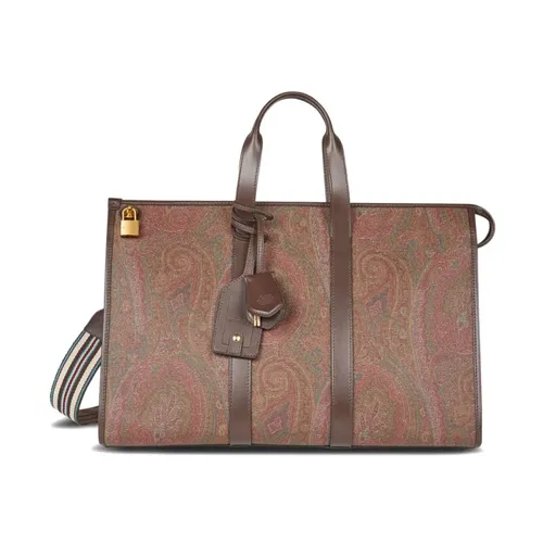 Etro - Bags > Tote Bags - Brown - Etro - Modalova