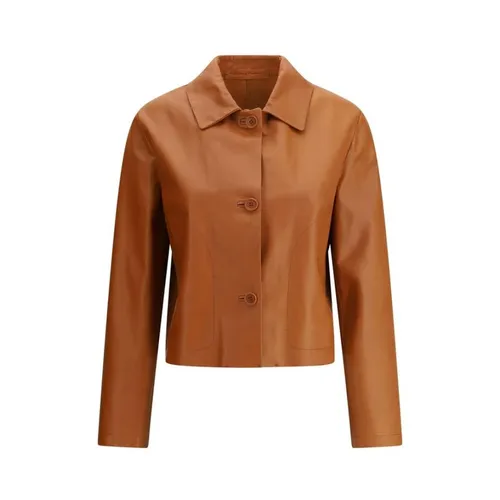 Jackets > Leather Jackets - - Salvatore Santoro - Modalova