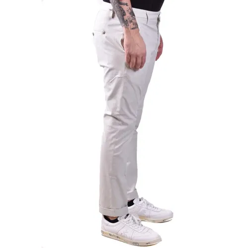Dondup - Trousers > Chinos - Gray - Dondup - Modalova
