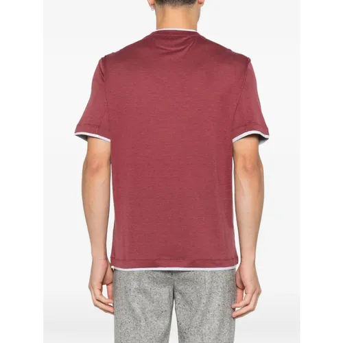 Tops > T-Shirts - - Brunello Cucinelli - Modalova