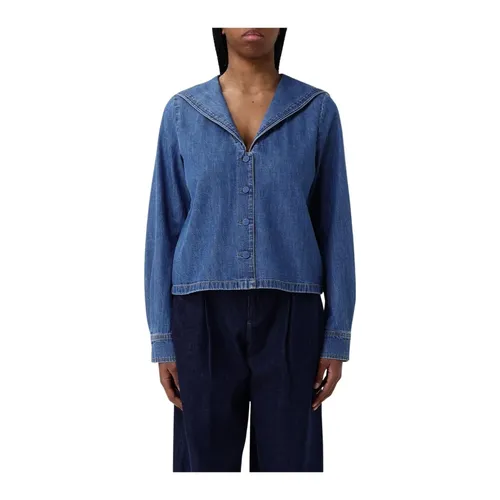 Shirts > Denim Shirts - - Frame - Modalova