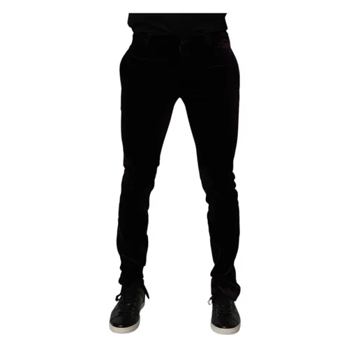Trousers > Slim-fit Trousers - - Dolce & Gabbana - Modalova