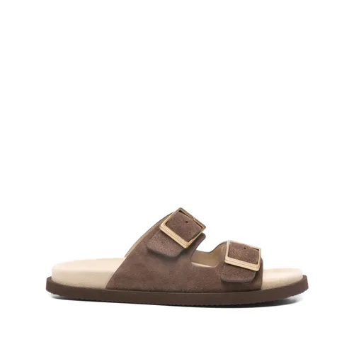 Shoes > Flip Flops & Sliders > Sliders - - Brunello Cucinelli - Modalova