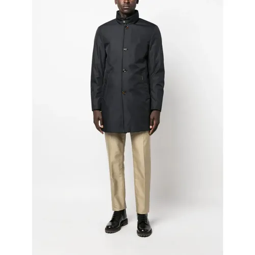 Coats > Single-Breasted Coats - - Moorer - Modalova